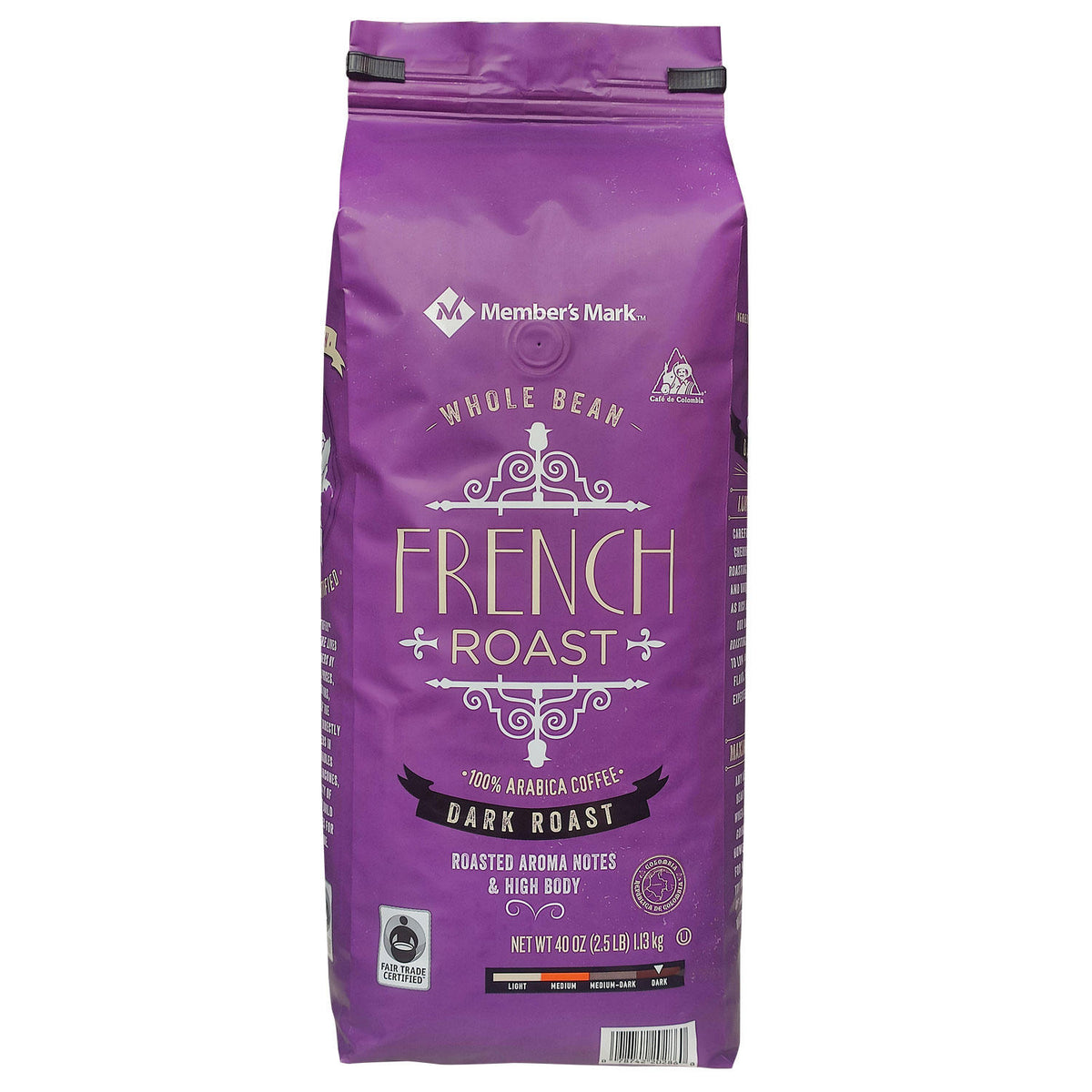 Member's Mark French Roast Whole Bean Coffee, 40 oz