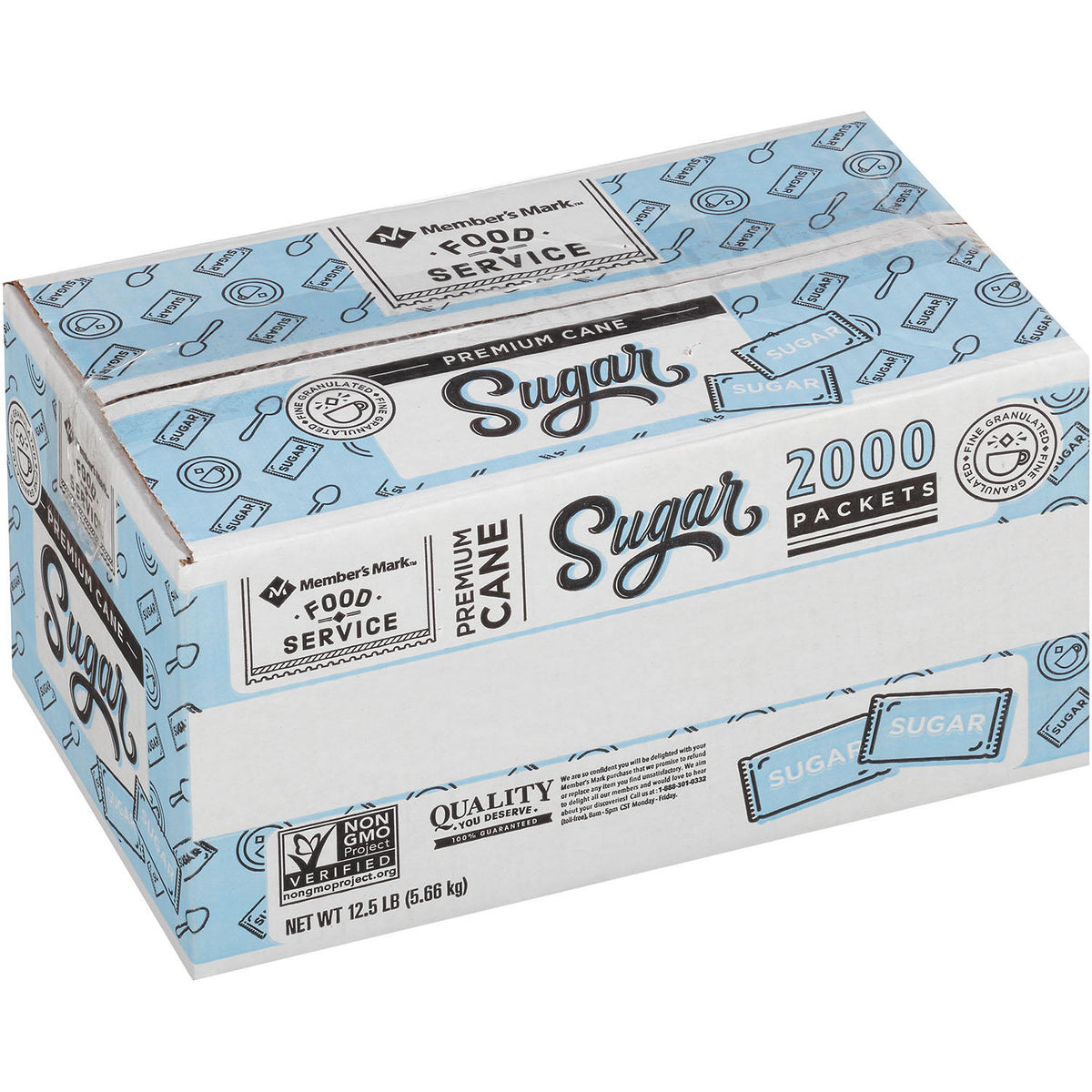 Member's Mark Premium Cane Sugar, 2000 ea