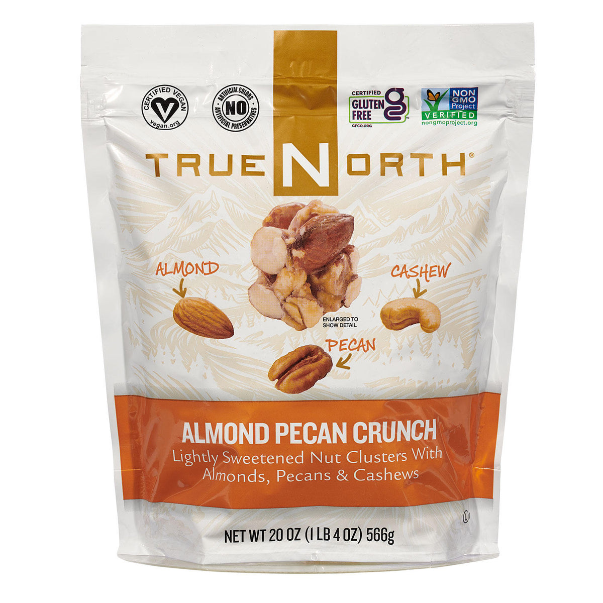 True North Almond Pecan Crunch, 20 oz