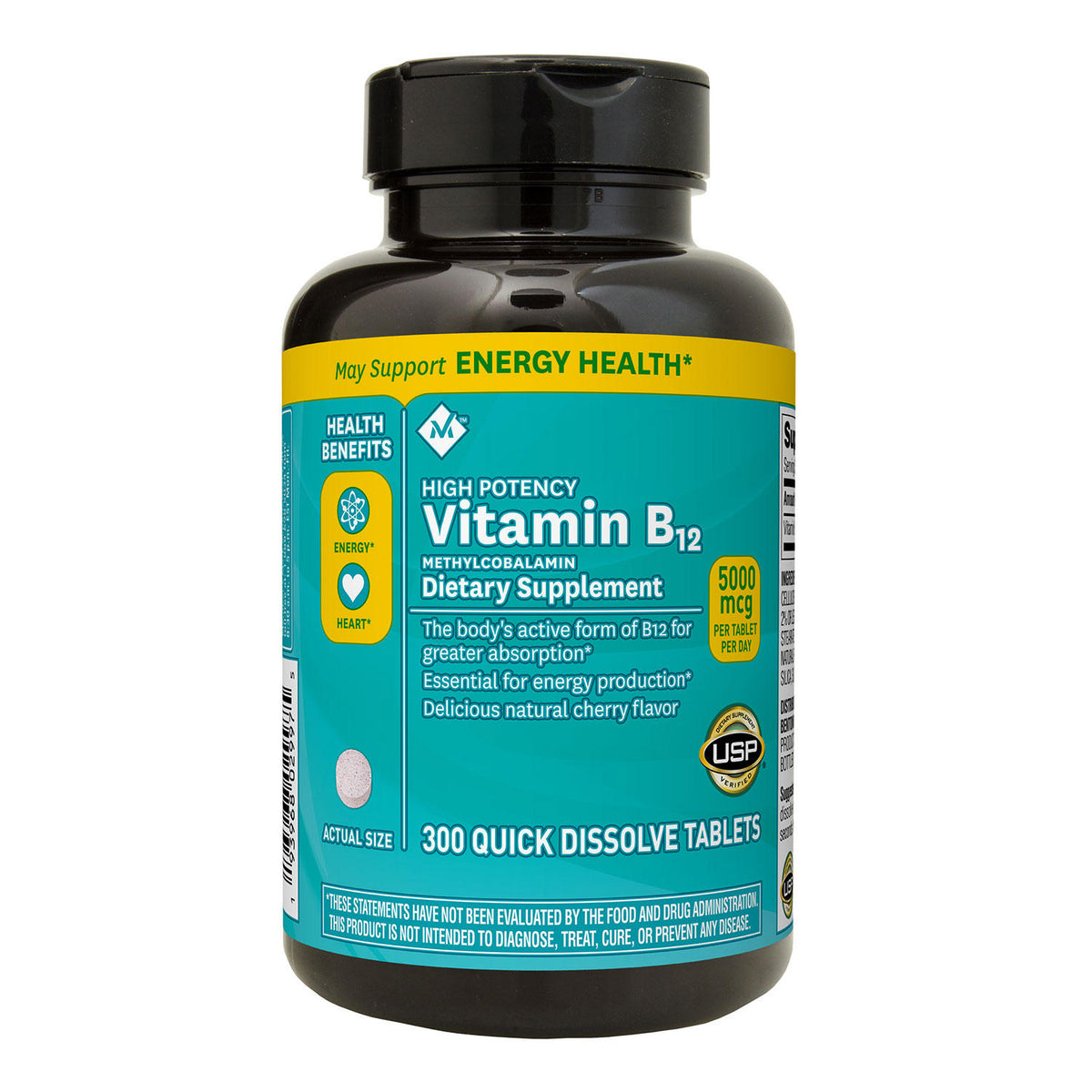 Member's Mark High Potency Vitamin B12 Methylcobalamin, 300 ea