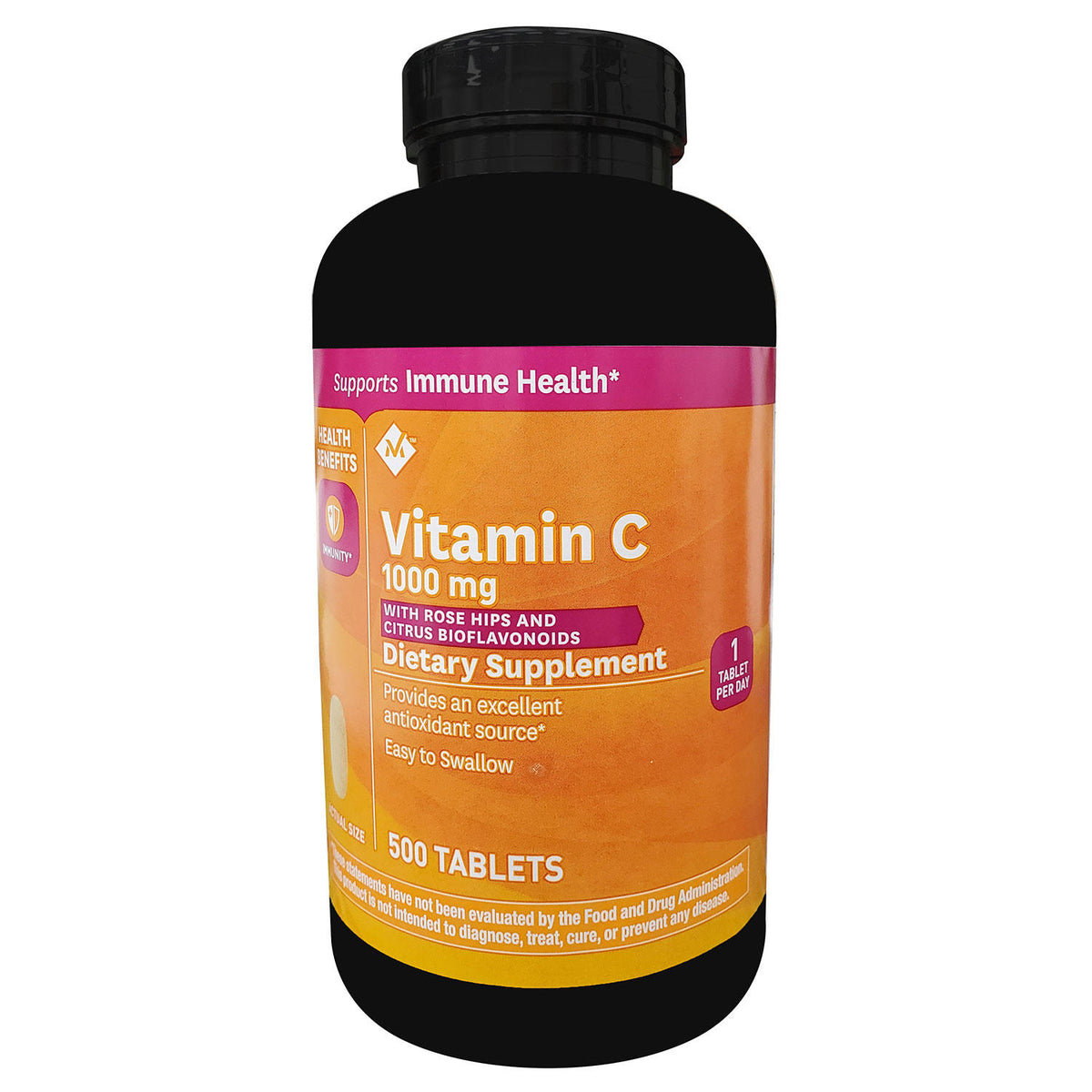 Member's Mark Vitamin C 1000 mg with Rosehips and Citrus Bioflavonoids, 500 ea