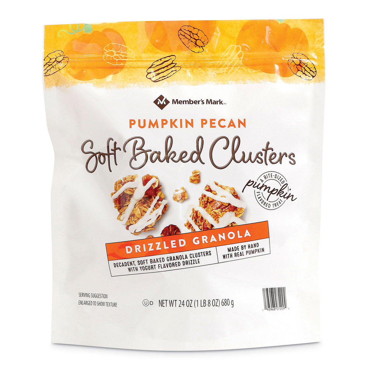 Member's Mark Pum packin Pecan Granola Clusters, 24 oz