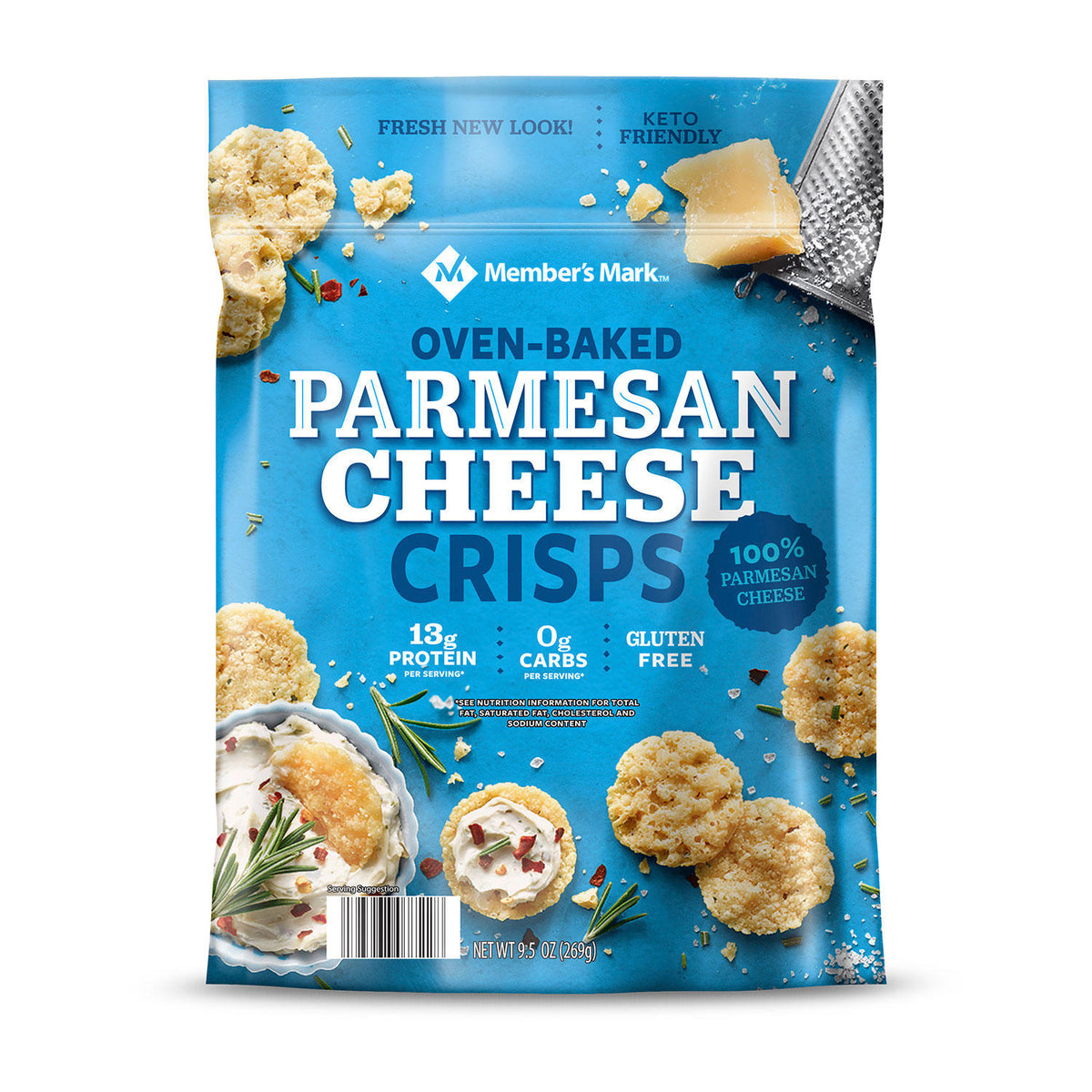 Member's Mark Parmesan Crisps, 9.5 oz