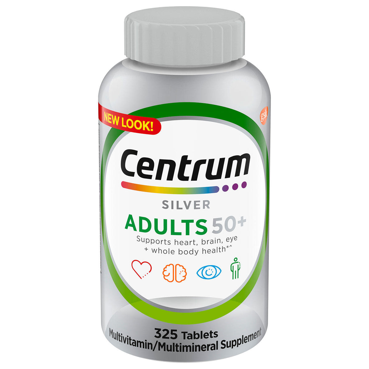 Centrum Silver Adult Multivitamin Tablet, 325 ea