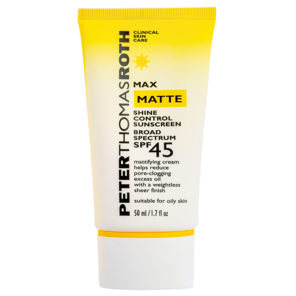 Peter Thomas Roth Max Matte Broad Spectrum Sunscreen, SPF 45, 1.7 fl. oz