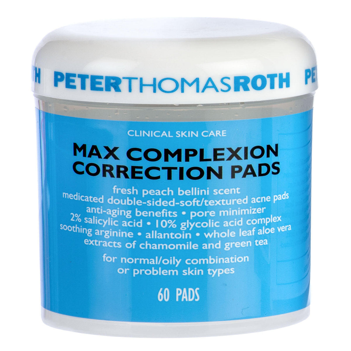 Peter Thomas Roth Max Complexion Anti-Aging Correction Pads, 60 ea