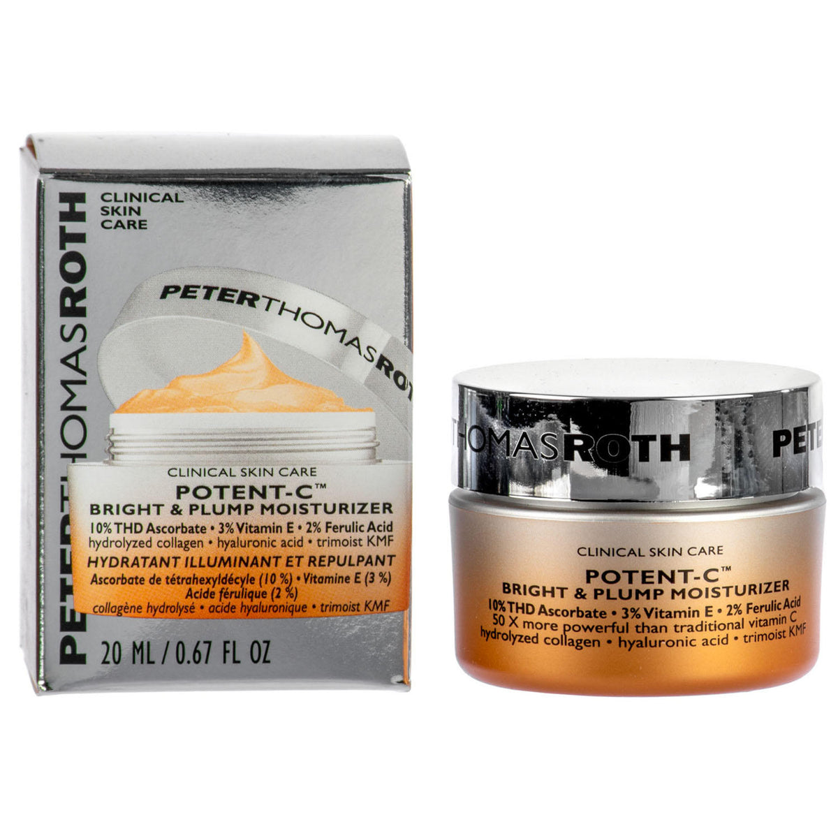 Peter Thomas Roth Potent C Bright & Plump Moisturizer, 0.67 fl. oz