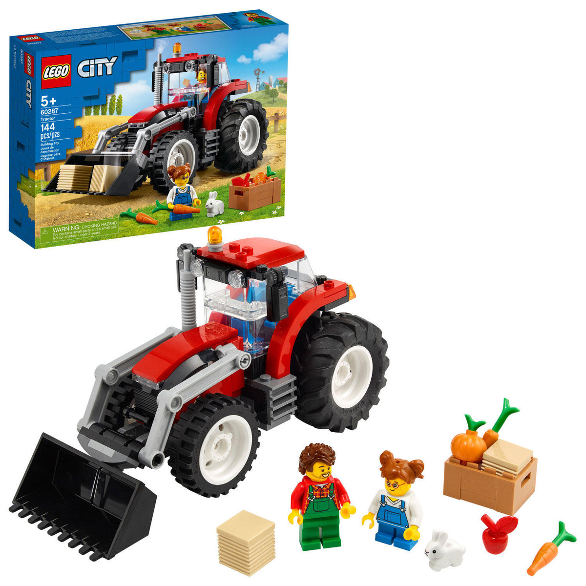 LEGO City Tractor Building Kit with 148 Pieces, 1 ea