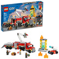 LEGO City Fire Command Unit Building Kit with 380 Pieces, 1 ea