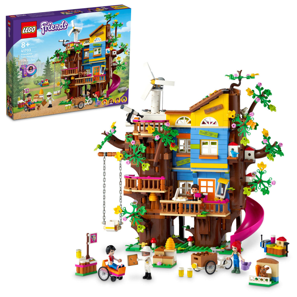 LEGO Friends Friendship Tree House Building Kit with 1114 Pieces, 1 ea
