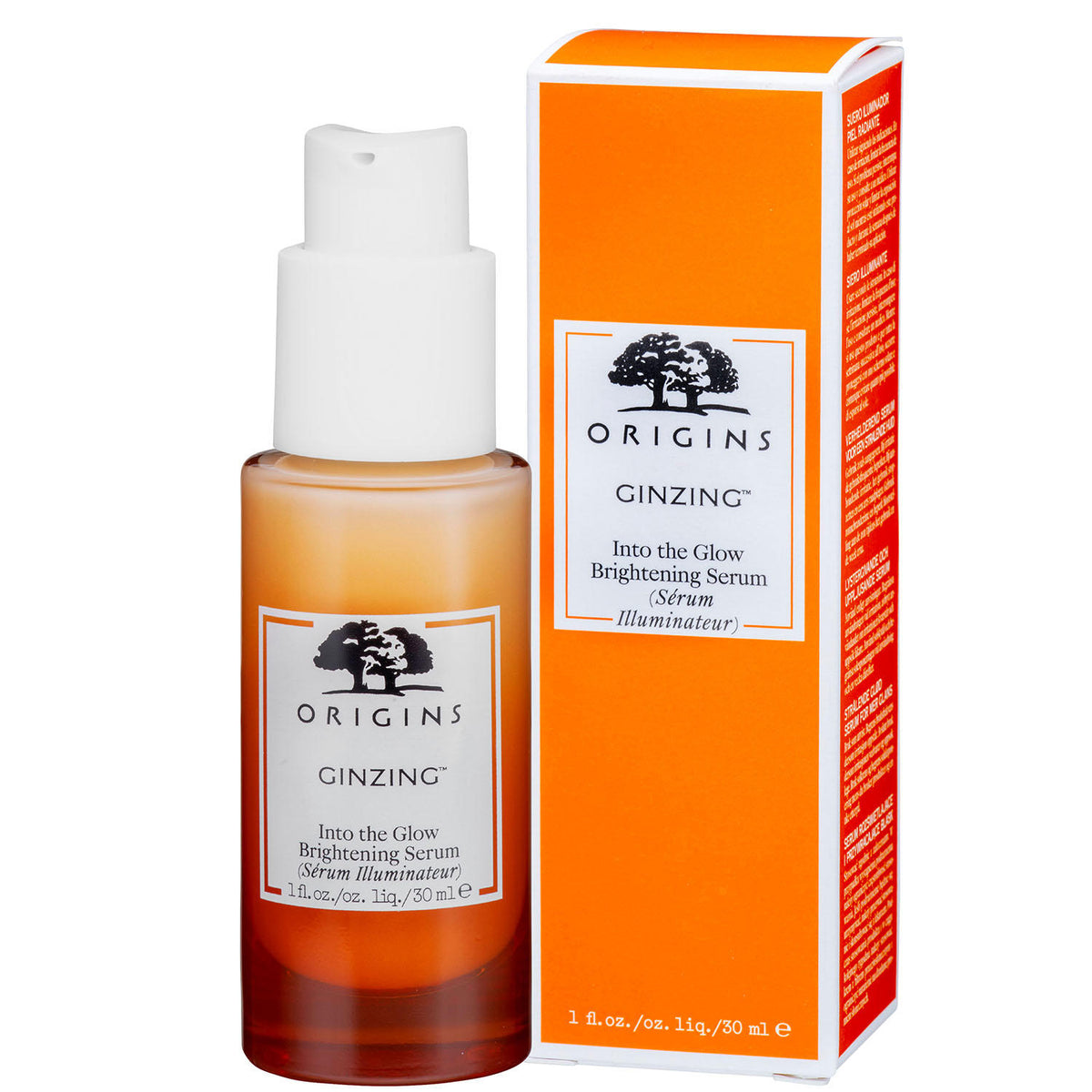 Origins Ginzing Into the Glow Brightening Serum, 1 fl. oz