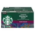 Starbucks French Roast Coffee K-Cups, 72 ea