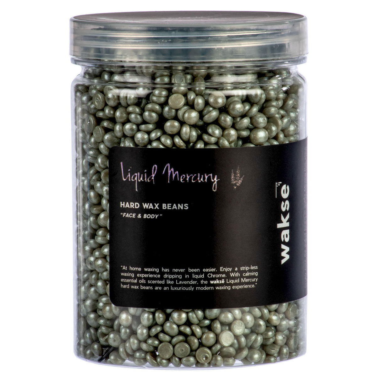 waske wakse Liquid Mercury Hard Wax Beans, 12.8 oz