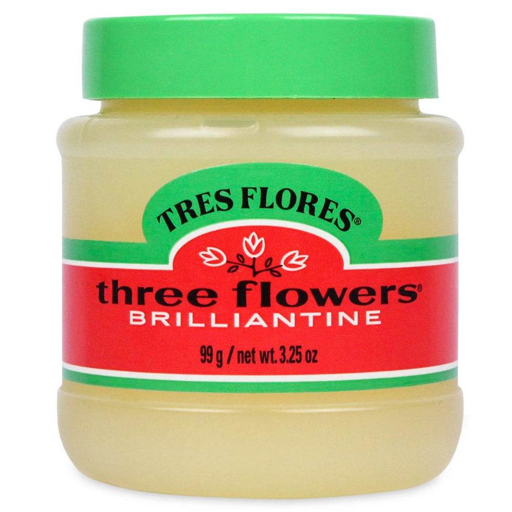 Tres Flores Three Flowers Solid Brilliantine, 3.25 oz - OTC Shoppe Express