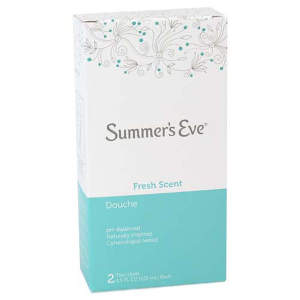 Summer's Eve Fresh Scent Douche, 2 x 4.5 oz
