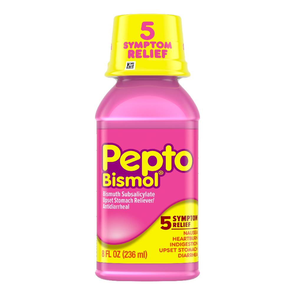Pepto-Bismol, 5 Symptom Digestive Relief, Original, 12 oz