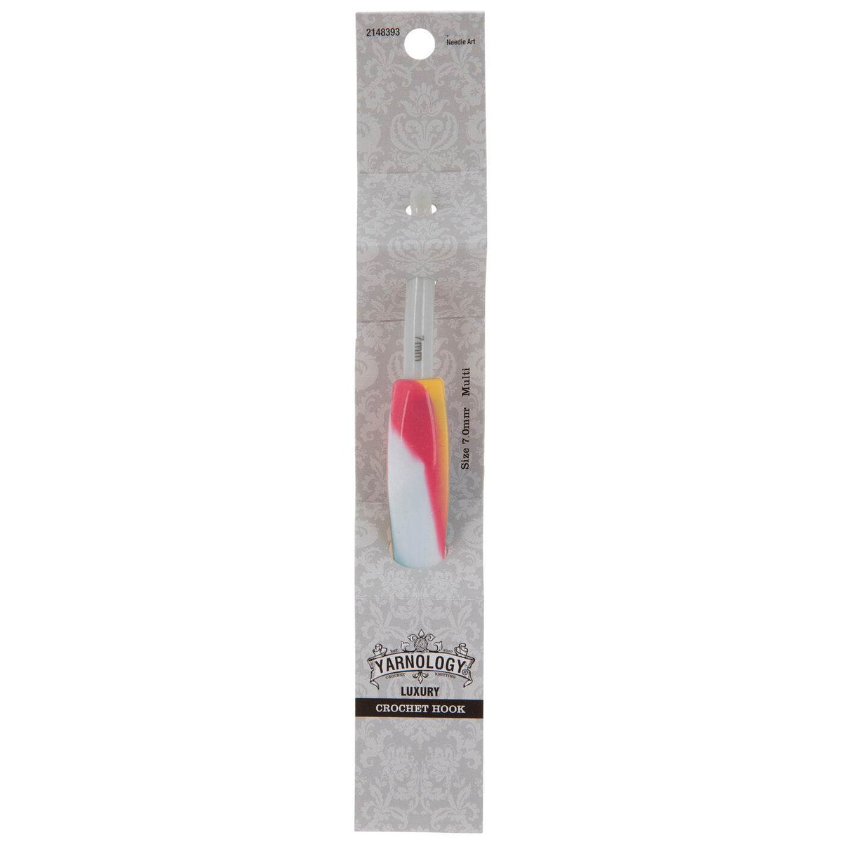 Yarnology Multi-Color Ergonomic Crochet Hook, 7mm - OTC Shoppe Express