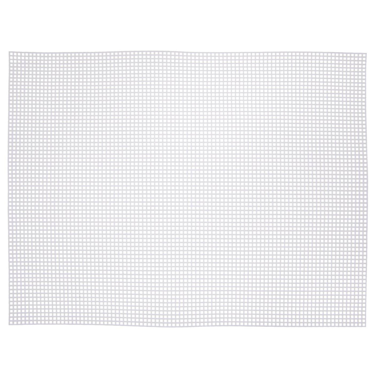 Yarnology 7-Mesh Plastic Canvas Sheet, 10 1/2 inch x 13 1/2 inch, White - OTC Shoppe Express