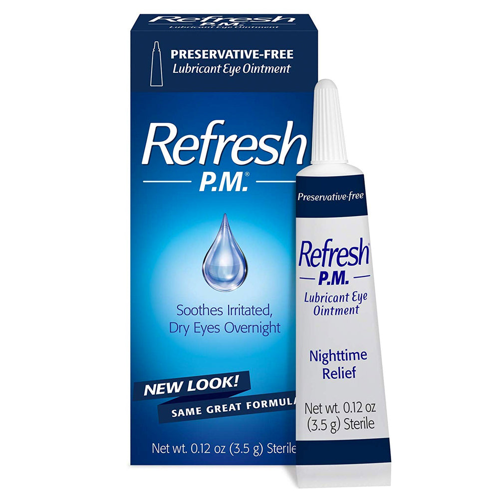 REFRESH P.M. Lubricant Eye Ointment, 0.12 oz