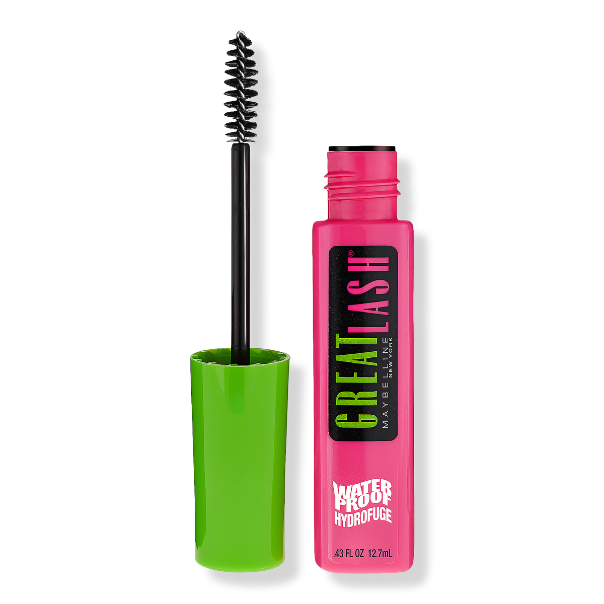 Maybelline Great Lash Waterproof Mascara, Very Black, 0.43 oz