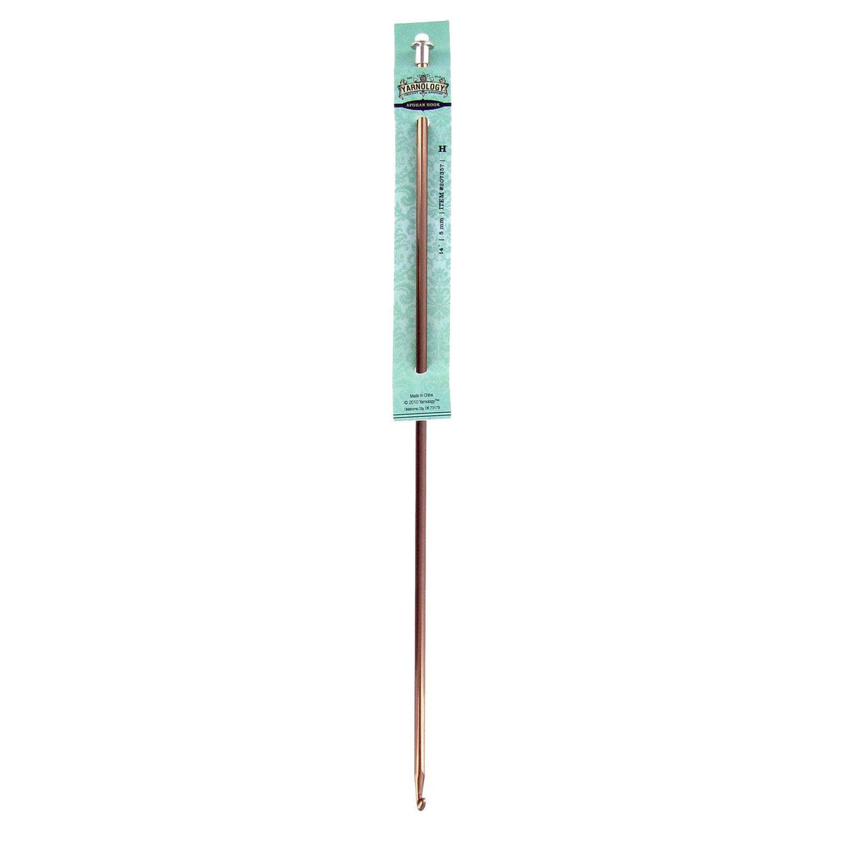 Yarnology Aluminum Afghan Hook, H, 5mm - OTC Shoppe Express