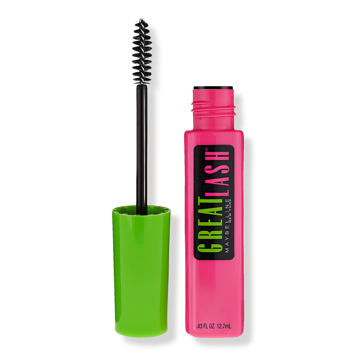 Maybelline Great Lash Mascara, Blackest Black, 0.43 oz