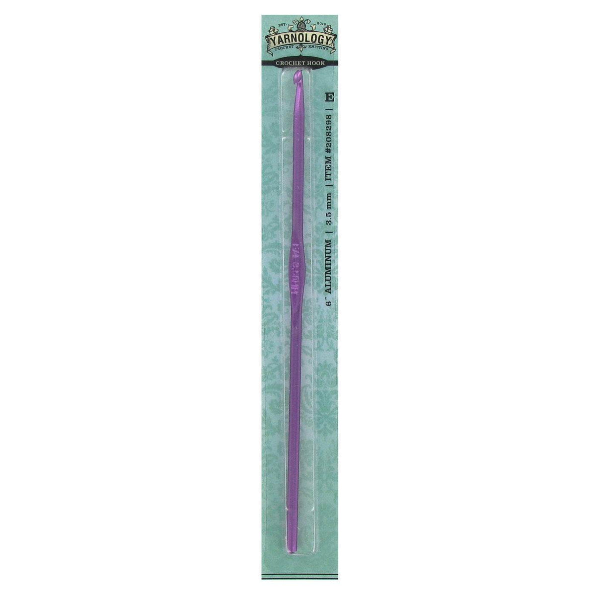 Yarnology Aluminum Crochet Hook, E, 3.5mm - OTC Shoppe Express