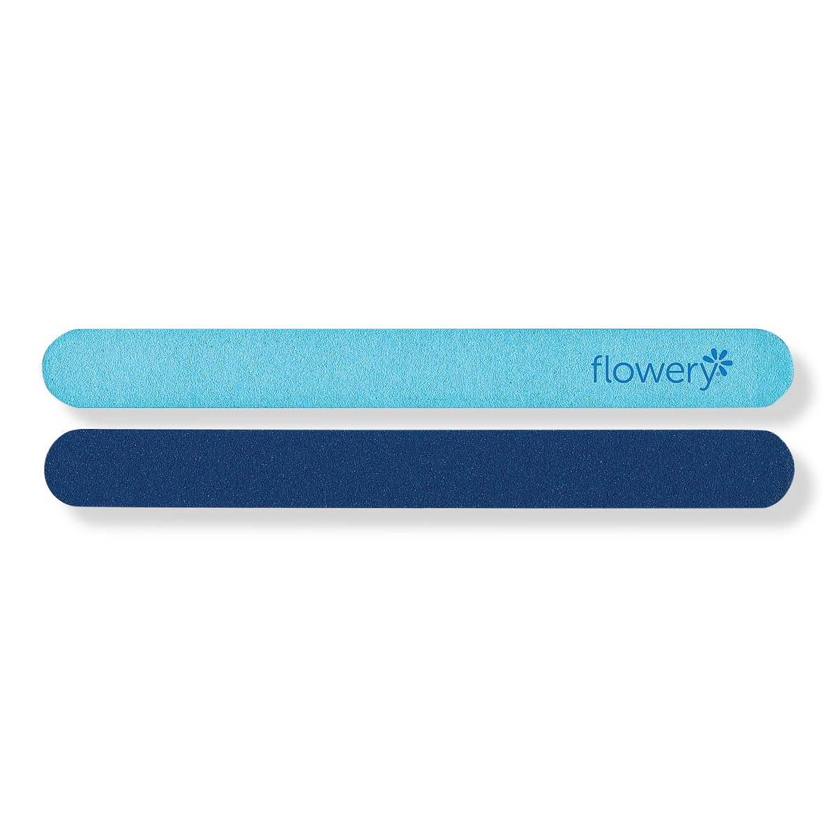 Flowery Moody Blue Nail File, 2 ct