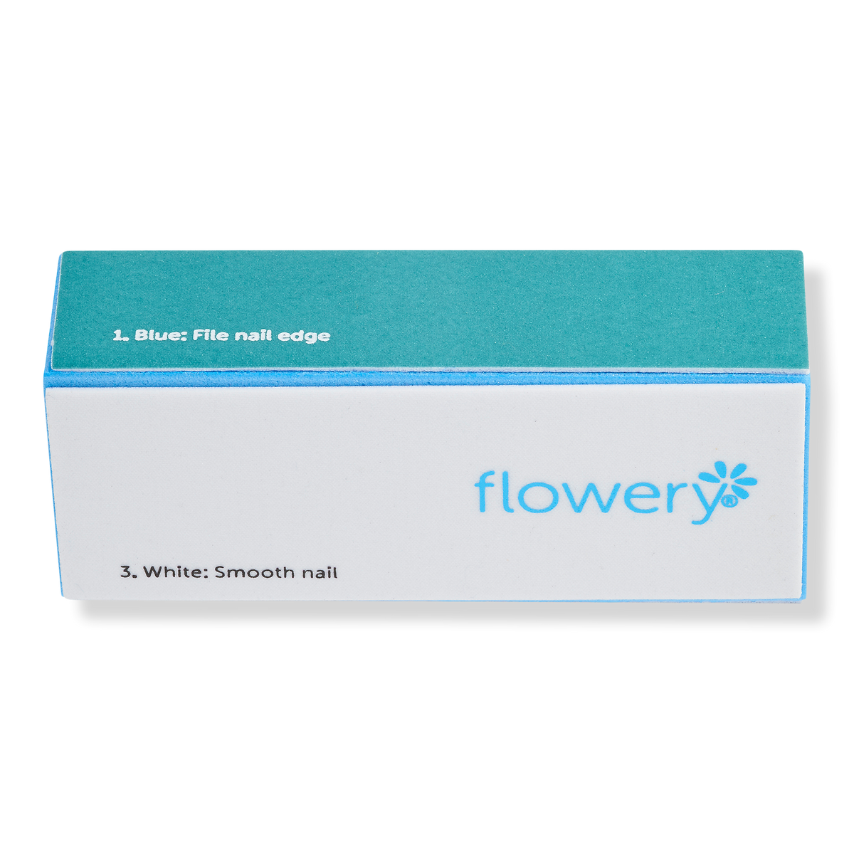 Flowery Blue Max 4-Way Buffing Block, 1 ct