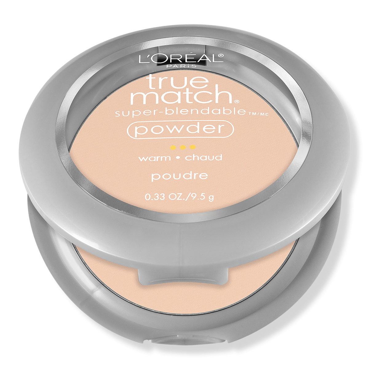 L'Oréal True Match Super-Blendable Powder, W1 Porcelain, 0.33 oz