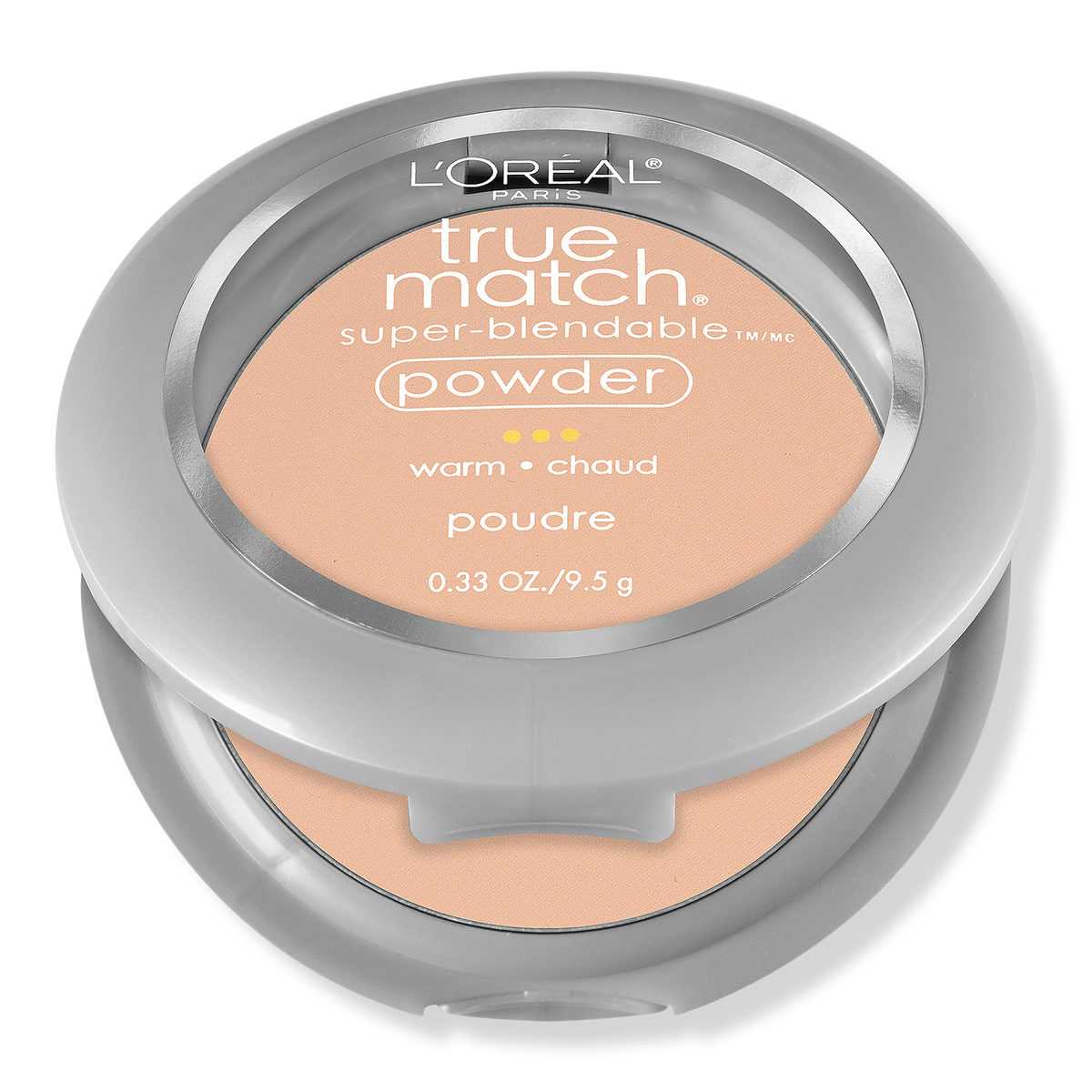 L'Oréal True Match Super-Blendable Powder, W3 Nude Beige, 0.33 oz