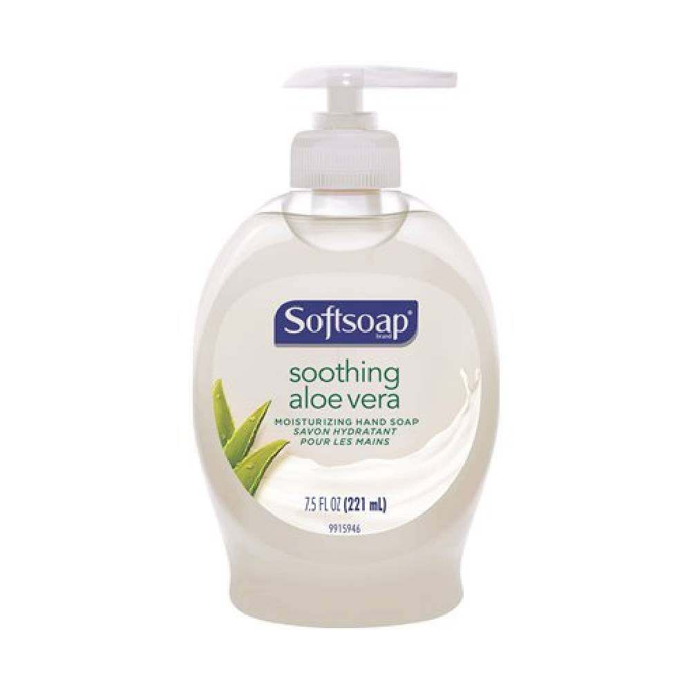 Softsoap Soothing Aloe Vera Liquid Soap With Pump, 7.5 oz