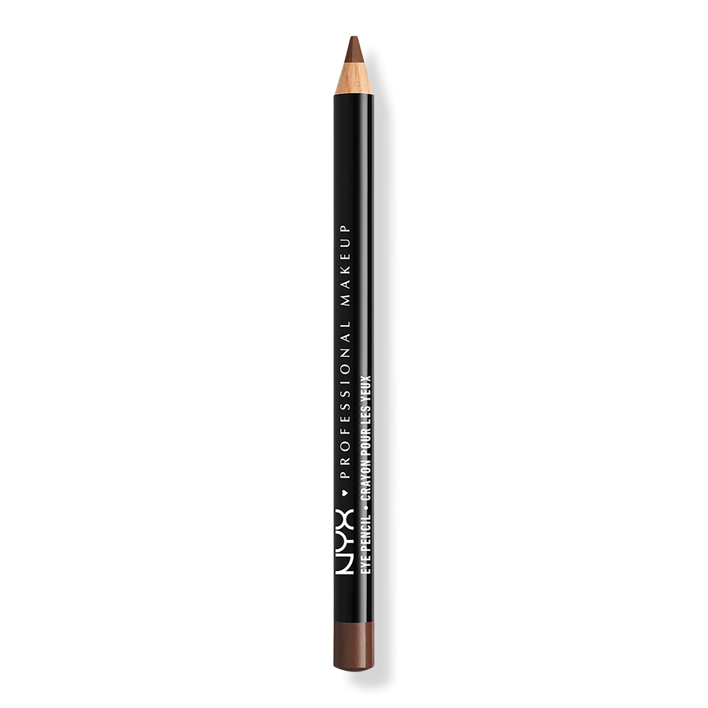 NYX Professional Makeup Slim Eye Pencil Long-Lasting Eyeliner, Dark Brown, 0.04 oz