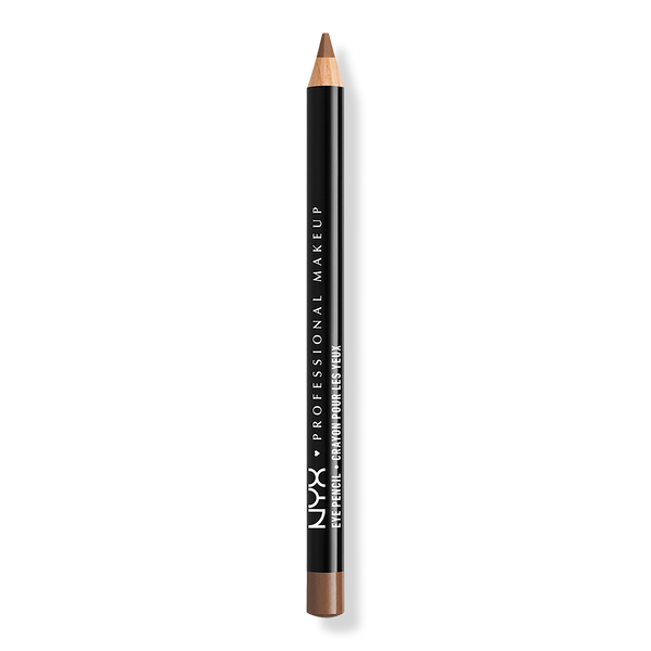 NYX Professional Makeup Slim Eye Pencil Long-Lasting Eyeliner, Light Brown, 0.04 oz