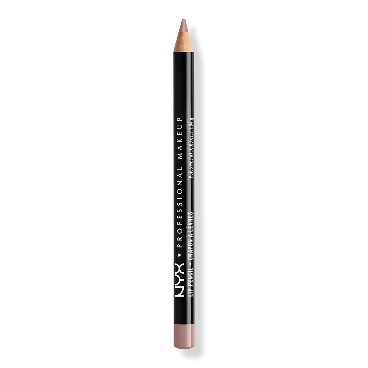 NYX Professional Makeup Slim Lip Pencil Creamy Long-Lasting Lip Liner, Mauve, 0.04 oz