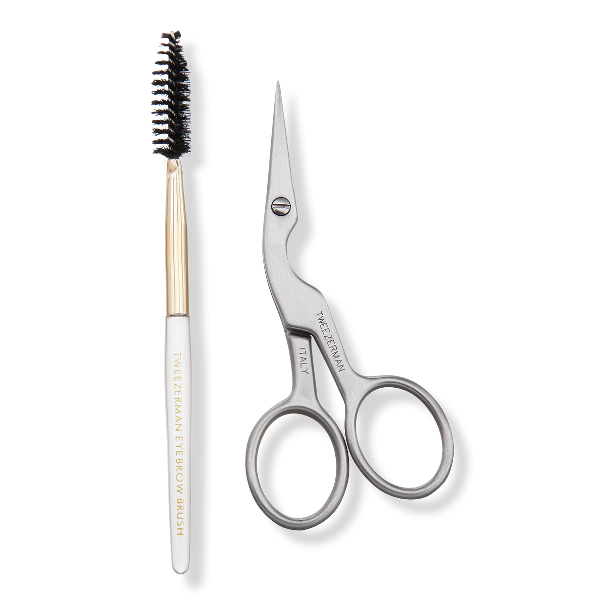 Tweezerman Brow Shaping Scissors and Brush