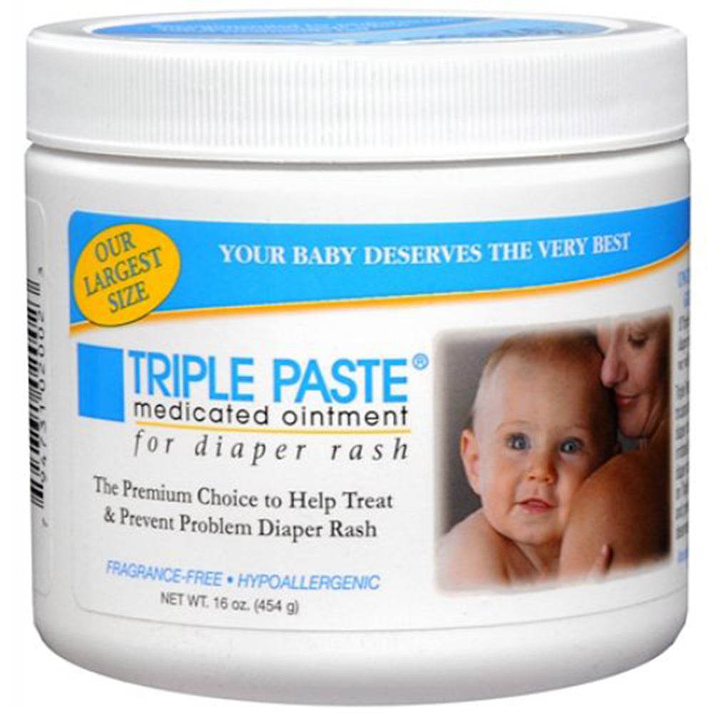 Triple Paste Medicated Ointment for Diaper Rash, 16 oz - OTC Shoppe Express