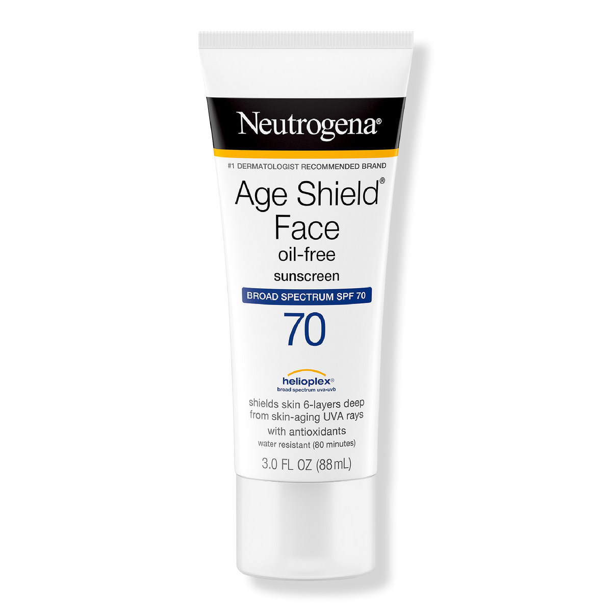 Neutrogena Age Shield Face Oil-Free Sunscreen, SPF 70, 3 oz