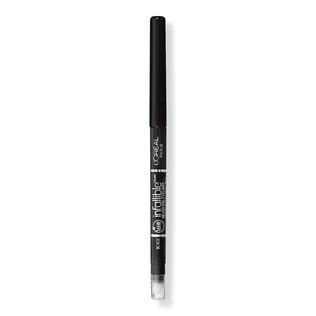 L'Oréal Infallible Never Fail Eyeliner, Black Noir, 0.008 oz