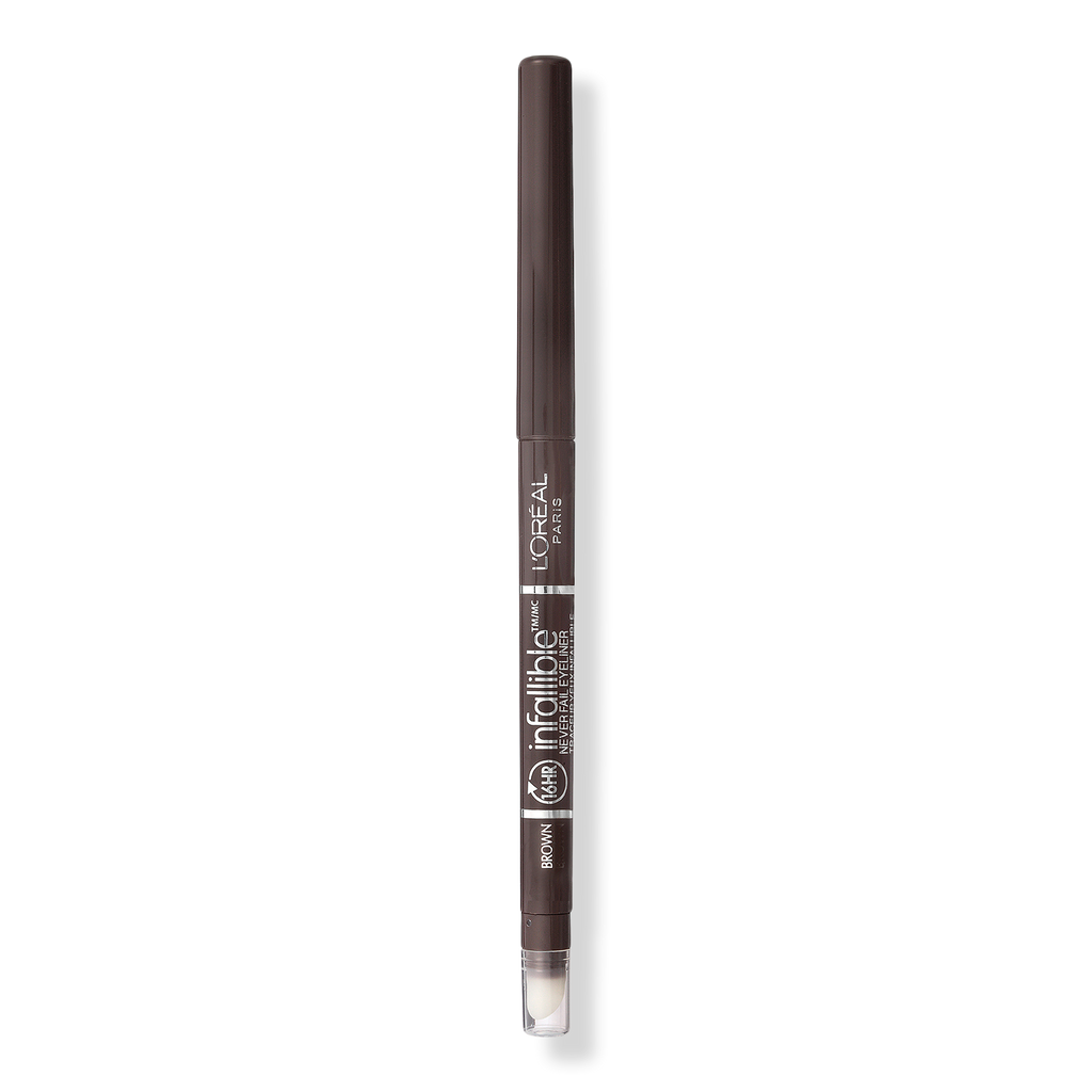 L'Oréal Infallible Never Fail Eyeliner, Brown Brun, 0.008 oz