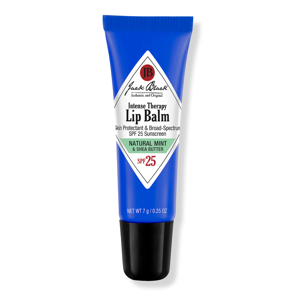 Jack Black Intense Therapy Lip Balm, SPF 25, Mint & Shea Butter