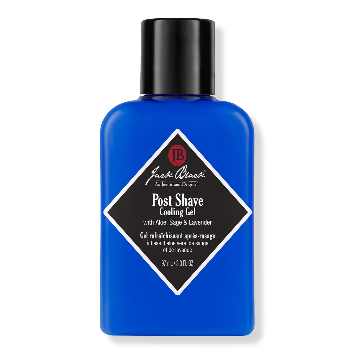 Jack Black Post Shave Cooling Gel 3.3 oz, Alcohol-Free Aftershave for Razor Burn