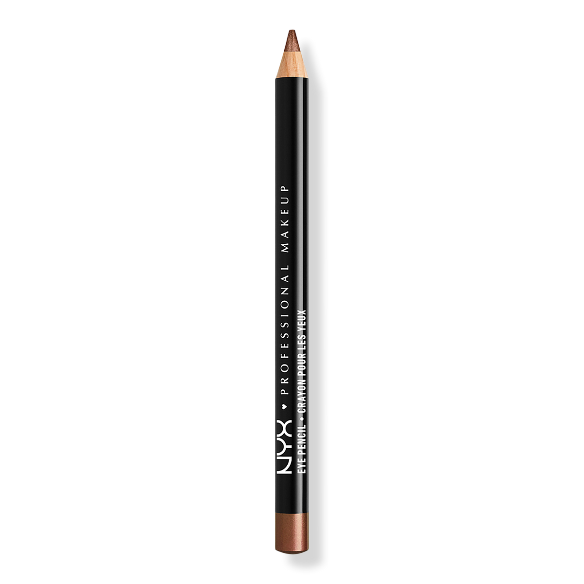 NYX Professional Makeup Slim Eye Pencil Long-Lasting Eyeliner, Cafe, 0.04 oz