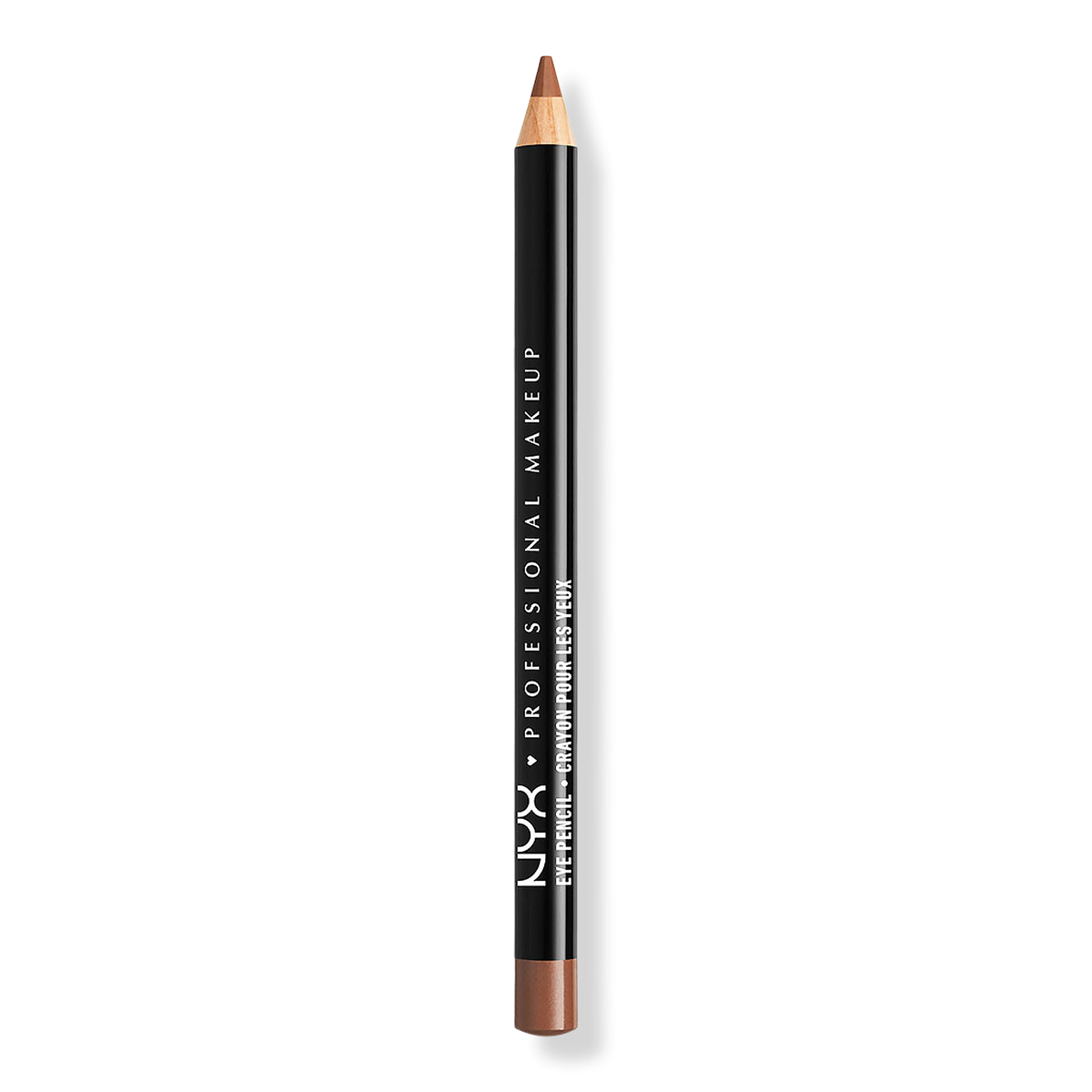 NYX Professional Makeup Slim Eye Pencil Long-Lasting Eyeliner, Auburn, 0.04 oz