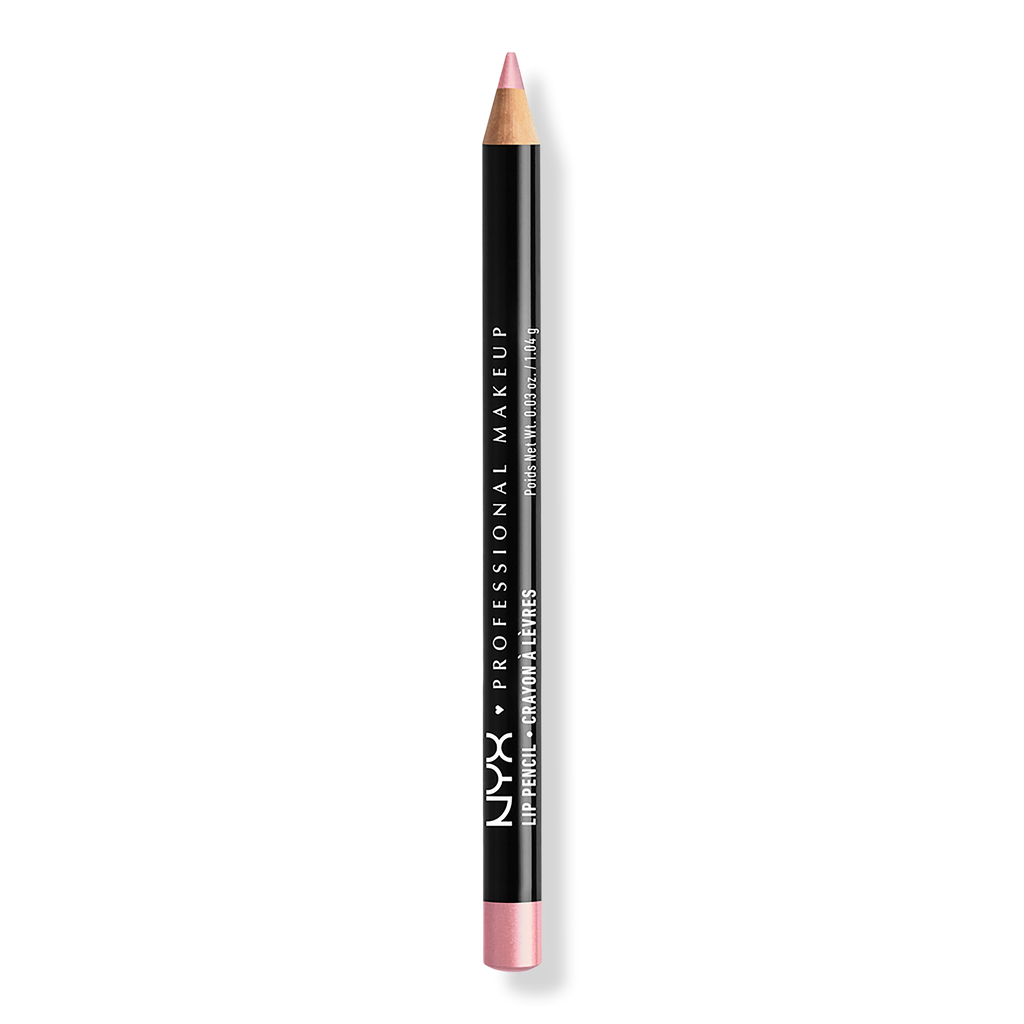 NYX Professional Makeup Slim Lip Pencil Creamy Long-Lasting Lip Liner, Flower, 0.04 oz