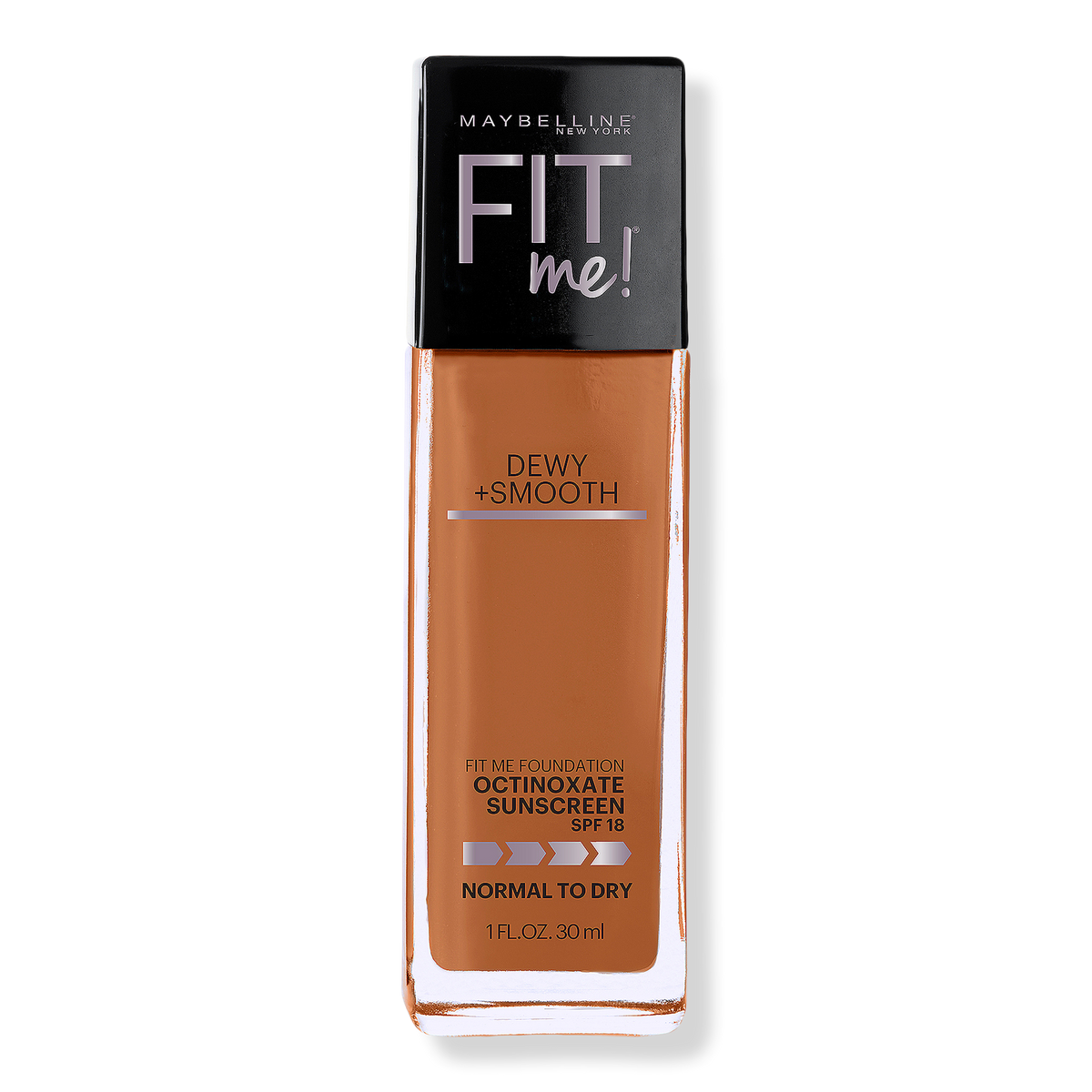 Maybelline Fit Me Dewy + Smooth Foundation, Coconut, 1 oz