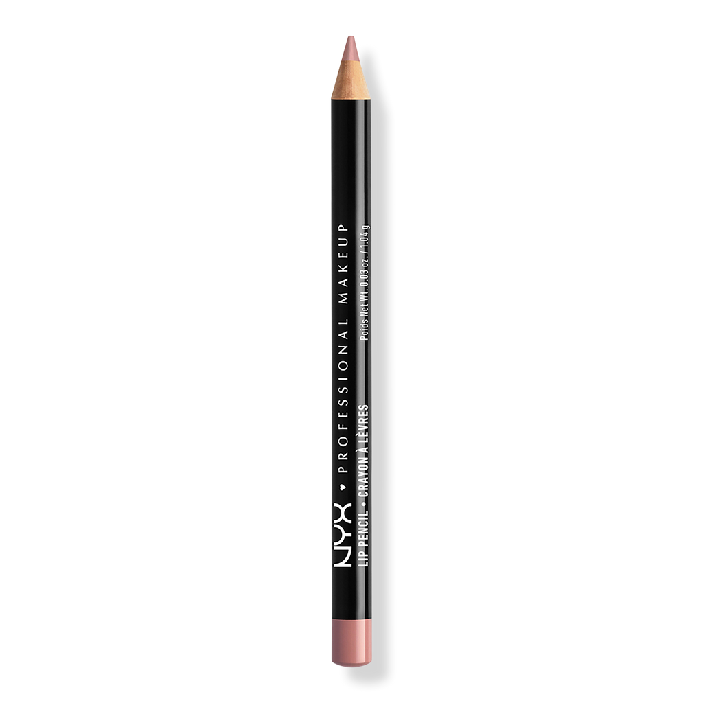 NYX Professional Makeup Slim Lip Pencil Creamy Long-Lasting Lip Liner, Pale Pink, 0.04 oz