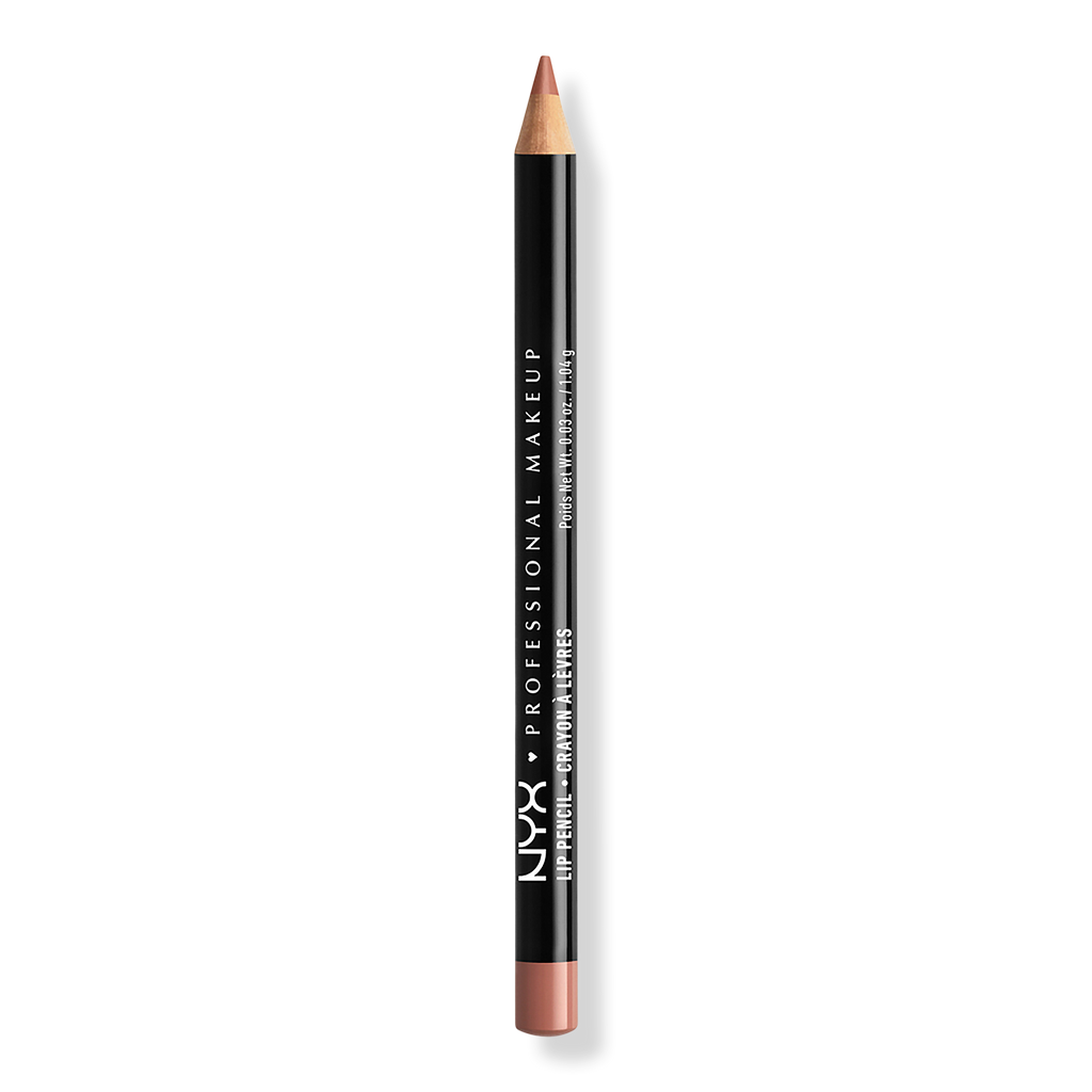 NYX Professional Makeup Slim Lip Pencil Creamy Long-Lasting Lip Liner, Peekaboo Neutral, 0.04 oz