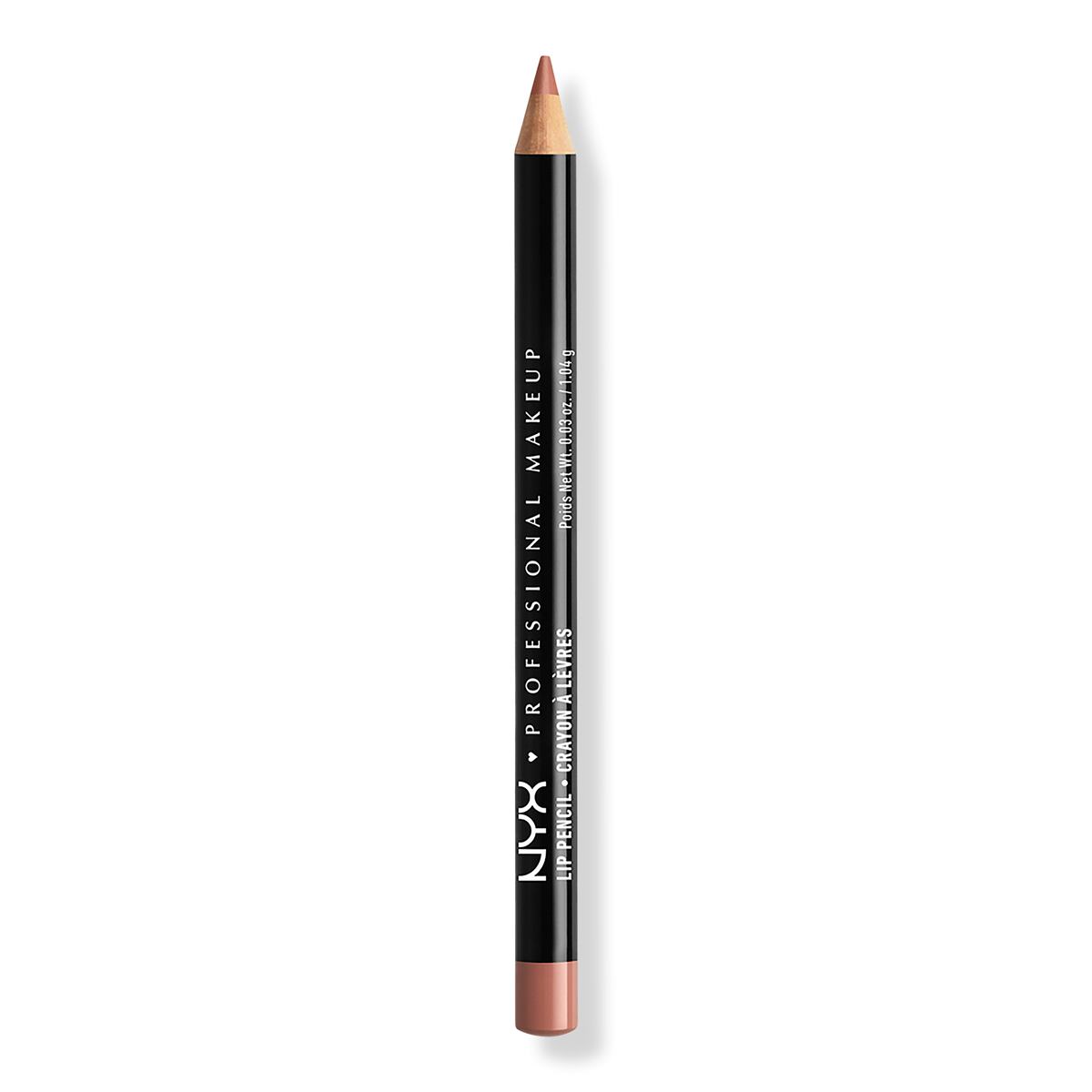 NYX Professional Makeup Slim Lip Pencil Creamy Long-Lasting Lip Liner, Peekaboo Neutral, 0.04 oz