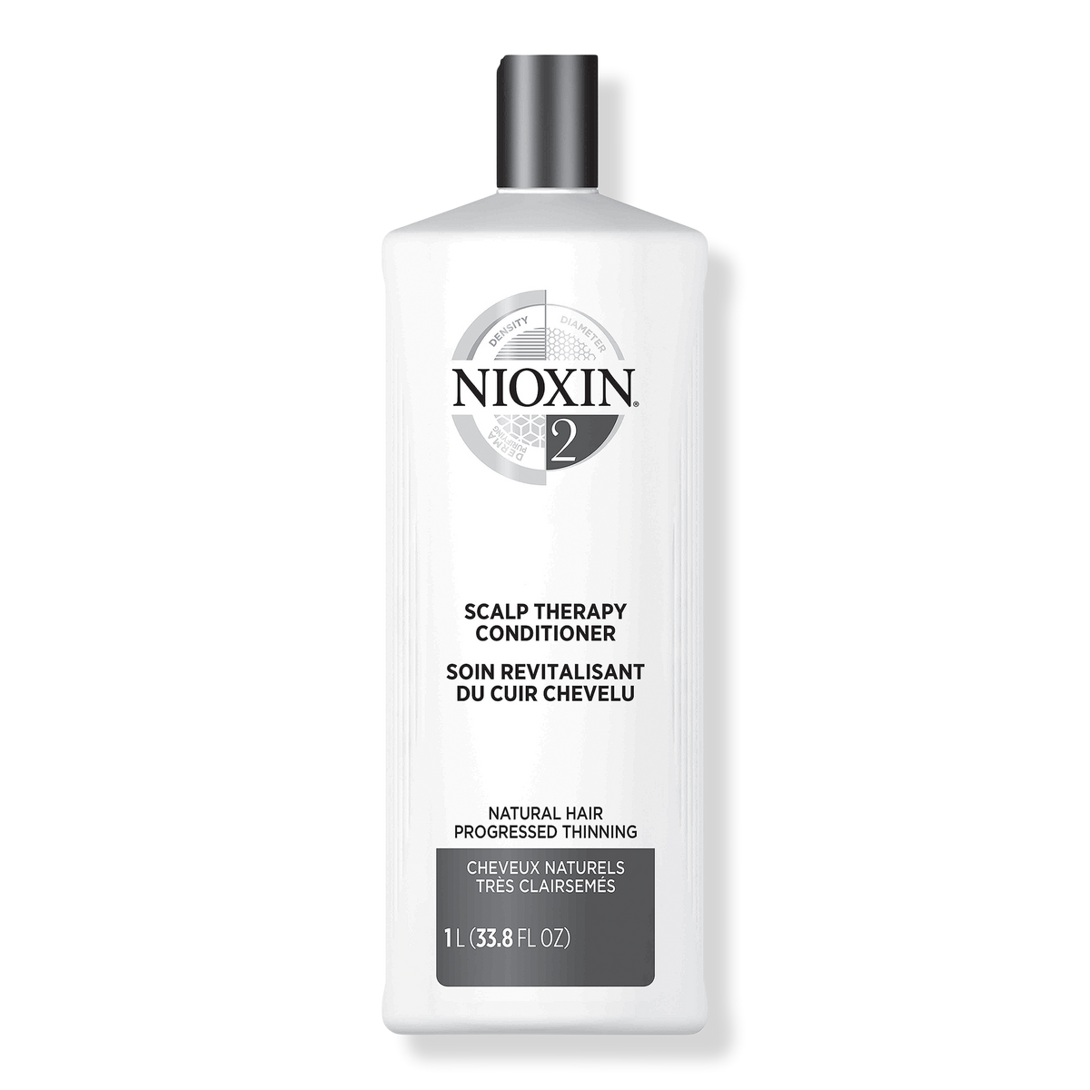 Nioxin Scalp Therapy Conditioner System 2 For Fine Hair With Progressed Thinning, 33.8 oz